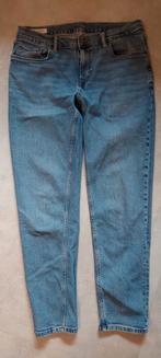 Donkerblauwe Zara spijkerbroek - Maat L, Ophalen of Verzenden, Gedragen, Blauw
