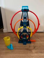 Hot Wheels kurkentrekker, looping en losse onderdelen, Kinderen en Baby's, Speelgoed | Racebanen, Ophalen, Zo goed als nieuw, Handmatig