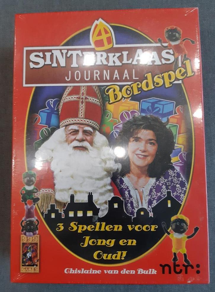 Sinterklaasjournaal Bordspel - Nieuw!, Diversen, Sinterklaas, Nieuw, Ophalen of Verzenden
