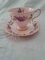 Bloemroze theekopje Tuscan Fine Engels, Antiek en Kunst, Ophalen of Verzenden