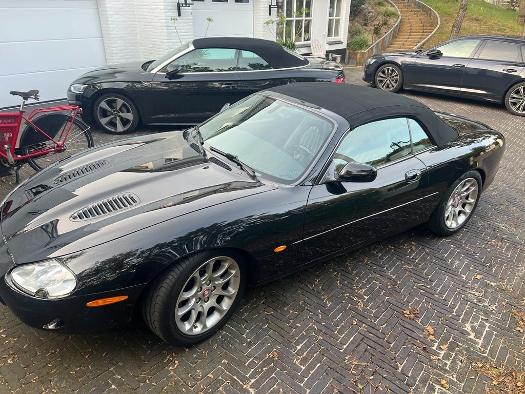 Jaguar 2000 Zwart, Auto's, Jaguar, Automaat, Cabriolet, 4 stoelen, Zwart