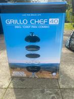 Cadac Grill Chef 40 BBQ/Chef Pan Combo met extra grill plaat, Ophalen of Verzenden, Zo goed als nieuw