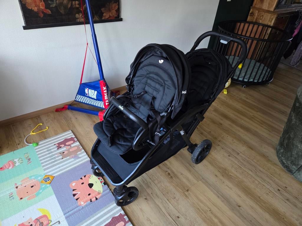 Joie Duowagen Evalite, Kinderen en Baby's, Gebruikt, Duowagen, Ophalen, Kinderwagen