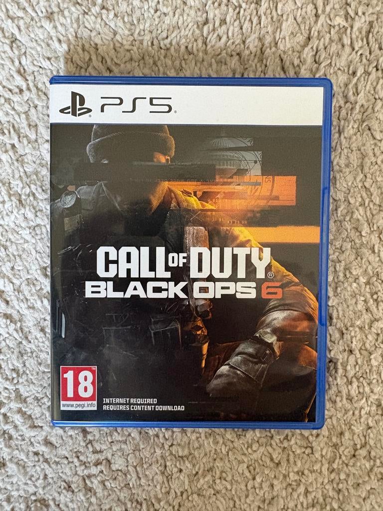Call of Duty Black Ops 6 PS5, Spelcomputers en Games, Online, Vanaf 18 jaar, Shooter, 1 speler