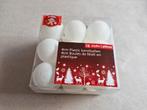 18 stuks witte kerstballen 4cm h, Evora, Onbekend, Nieuw, Ophalen of Verzenden