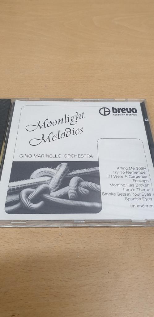 cd Moonlight Melodies Gino Marinello Orchestra, Ophalen of Verzenden