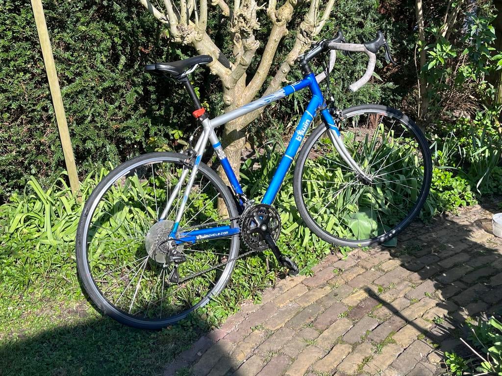 BTWIN Wielrenfiets Heren - Aluminiumframe, Campagnolo Xenon, 28 inch, Gebruikt, Heren, Aluminium