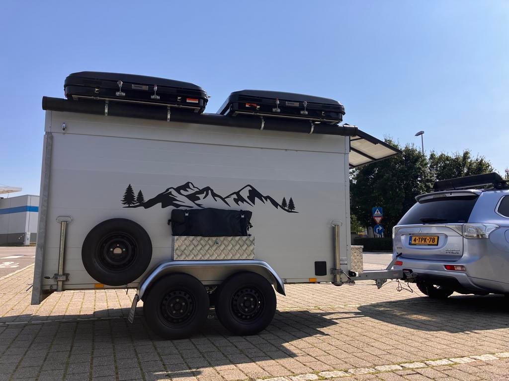 Anssems Daktent-trailer Trekking-Trailer XXL Bagageaanhanger, Caravans en Kamperen, Ophalen, Zo goed als nieuw, Tot en met 5