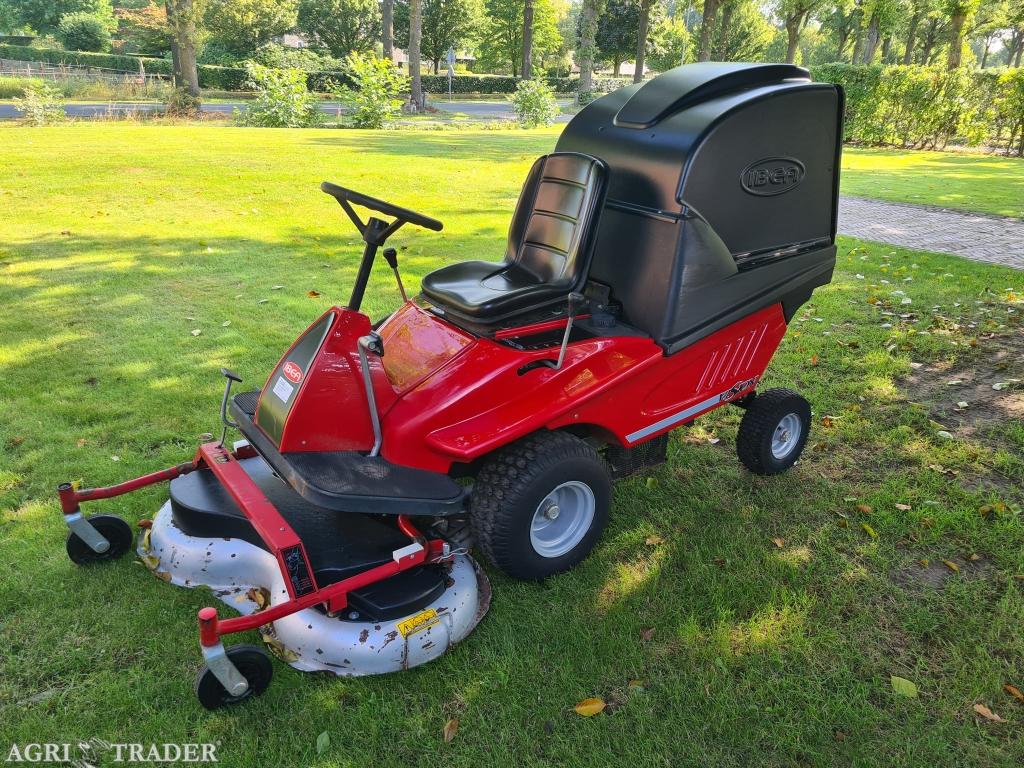 Ibea Vision zitmaaier frontmaaier met opvangbak., Tuin en Terras, Zitmaaiers, Gebruikt, 90 tot 120 cm, Elektrische starter, Opvangbak