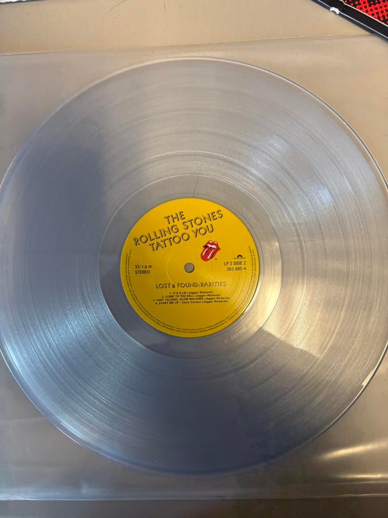 The Rolling Stones ‘Tattoo You’ (gekleurd vinyl), Ophalen of Verzenden, Zo goed als nieuw, 12 inch