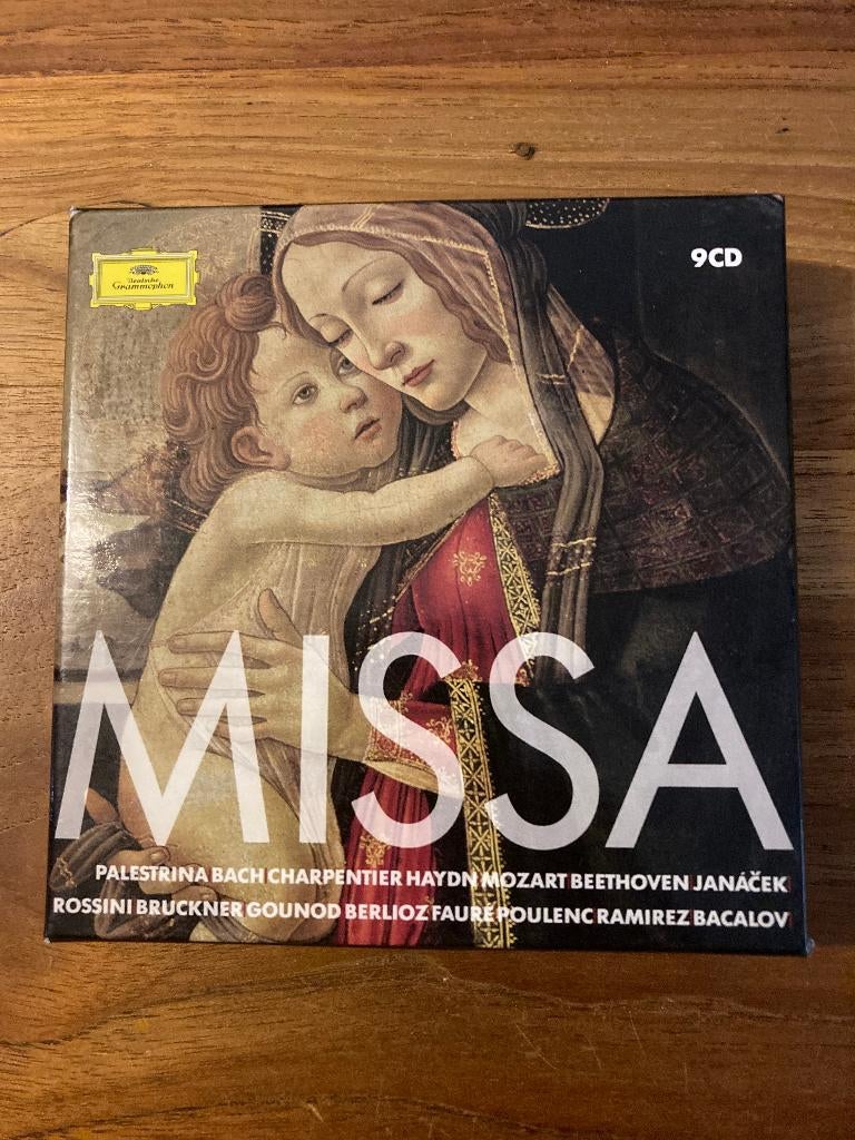 CD Box Missa (Deutsche Grammaphon / 9 cd / Trouw), Cd's en Dvd's, Cd's | Klassiek, Boxset, Ophalen of Verzenden, Zo goed als nieuw
