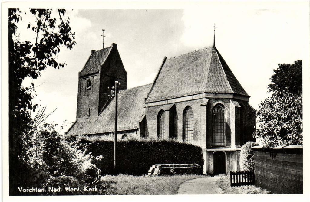 Vorchten, Ned. Herv. Kerk - ongelopen, Ophalen of Verzenden, Voor 1920, Ongelopen, Noord-Brabant