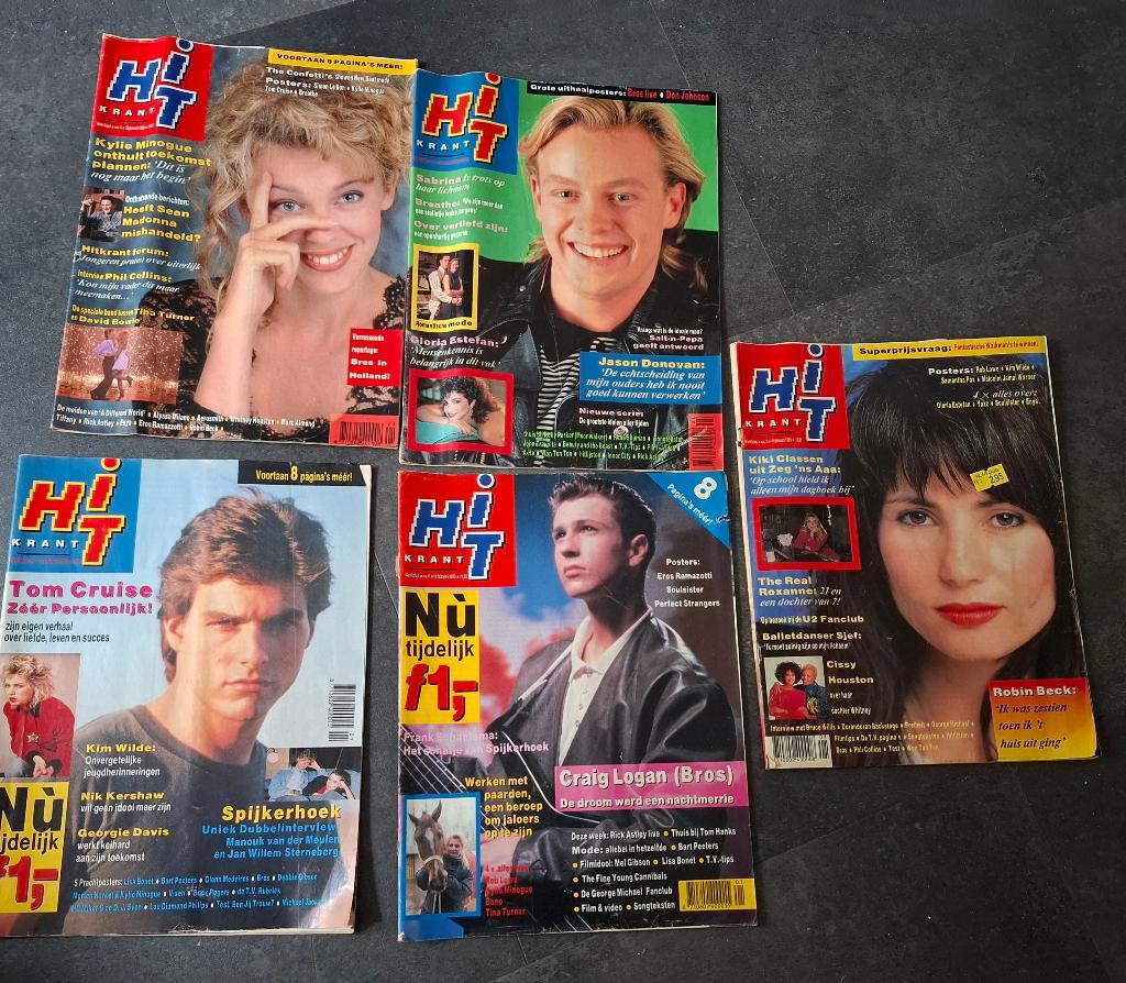 Hitkrant, Boeken, Tijdschriften en Kranten, Gelezen, Muziek, Film of Tv, Ophalen of Verzenden