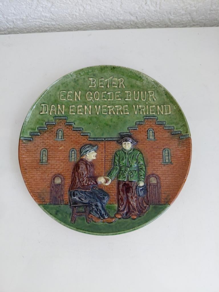 Bord Vlaams aardewerk, Antiek en Kunst, Ophalen of Verzenden