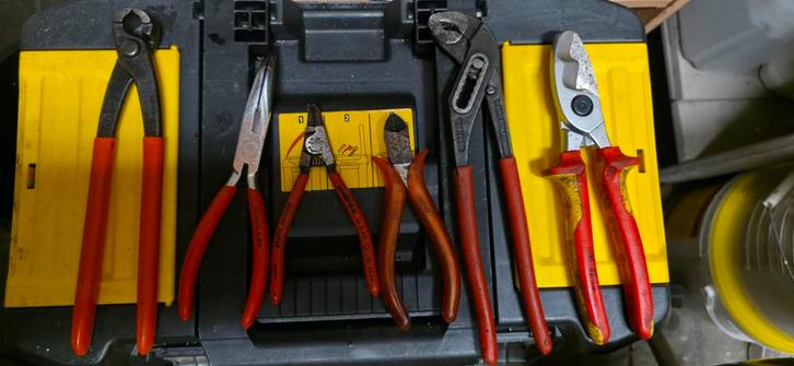 Diverse tangen, gedore, knipex, bahco, snapon, etcetera, Doe-het-zelf en Verbouw, Gereedschap | Handgereedschap, Gebruikt, Ophalen of Verzenden
