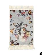 Essenza Vloerkleed 60x90 cm - Bloemenprint met Franjes, Huis en Inrichting, Stoffering | Tapijten en Kleden, Zo goed als nieuw
