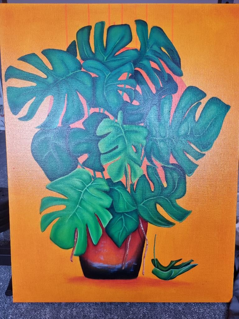 Plant aan de wand, Antiek en Kunst, Ophalen