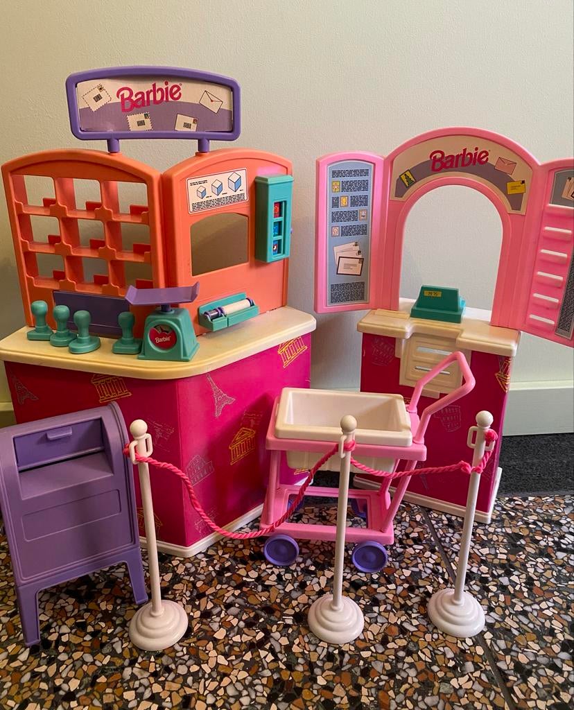Vintage Barbie Postkantoor Speelset, Ophalen, Gebruikt, Jongen of Meisje