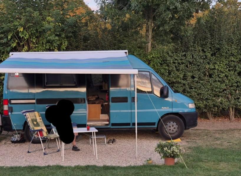 ZGAN. Buscamper Peugeot Boxer Pössll, 1999, luifel, Particulier, Buscamper of Camperbus