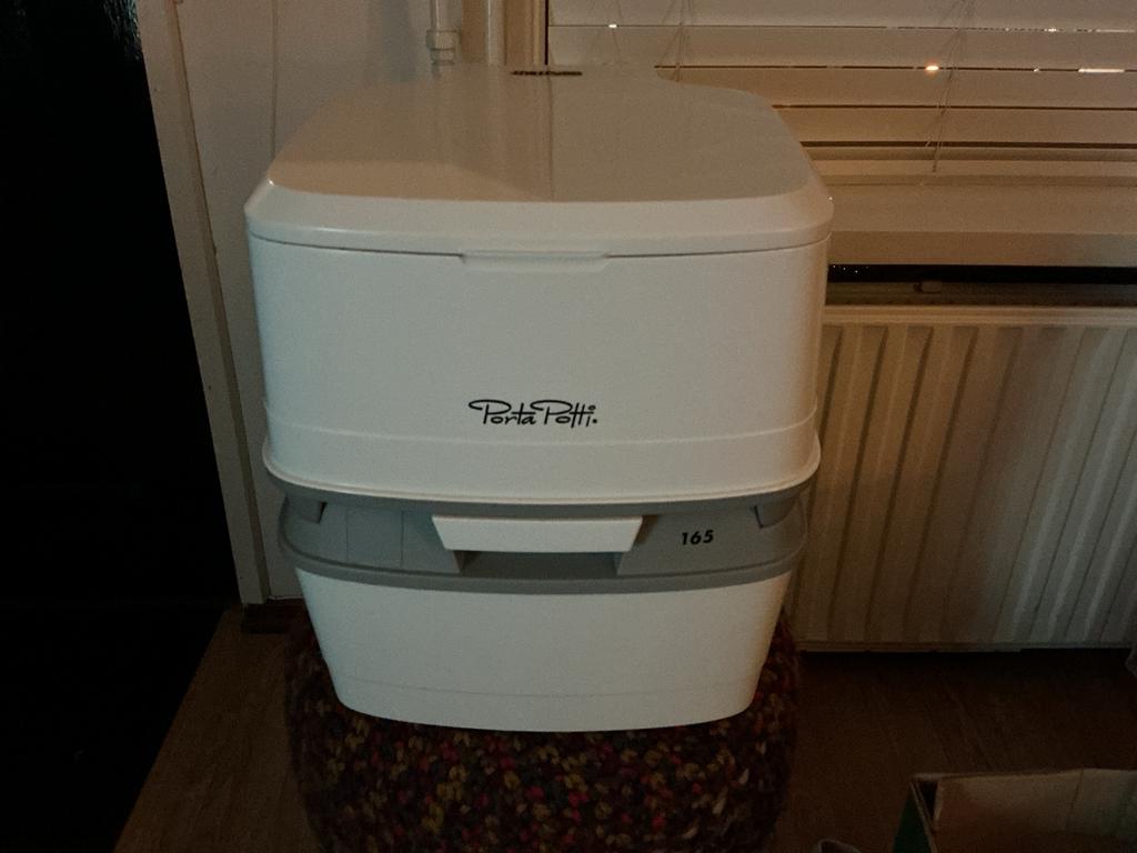 Porta Potti 165 draagbaar chemisch toilet, Ophalen of Verzenden, Gebruikt