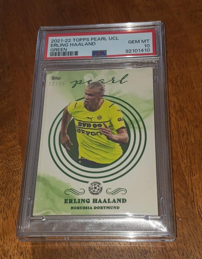 Erling Haaland/ Topps Pearl 2021_22, Ophalen of Verzenden, Nieuw, Buitenlandse clubs, Spelerskaart
