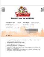 Een slagharen toegang kaartje, Eén persoon, Ticket of Toegangskaart