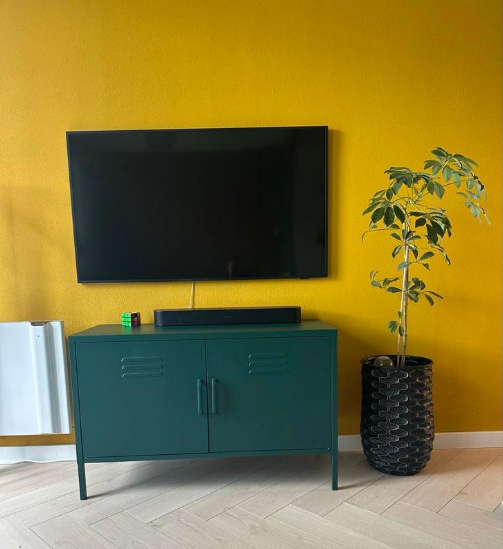 Stoere metalen locker kast, Huis en Inrichting, Kasten | Lockerkasten, Gebruikt, Ophalen