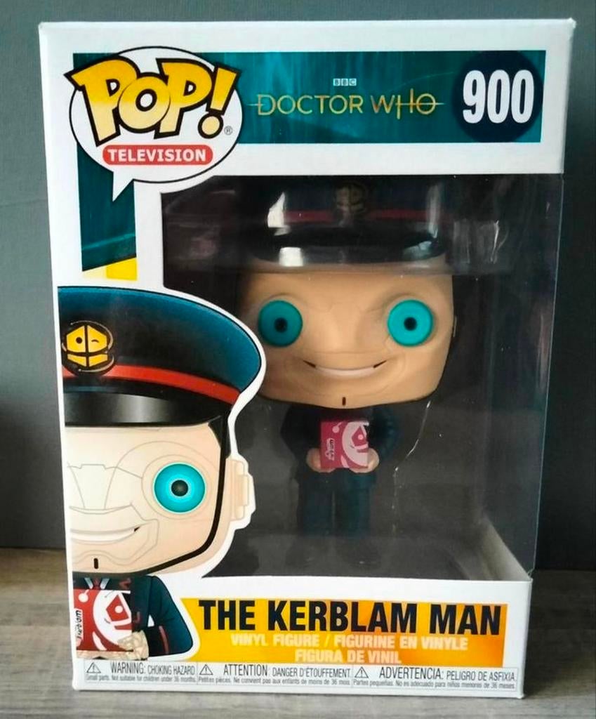 900 The Kerblam Man Doctor Who Funko Pops, Ophalen of Verzenden, Zo goed als nieuw