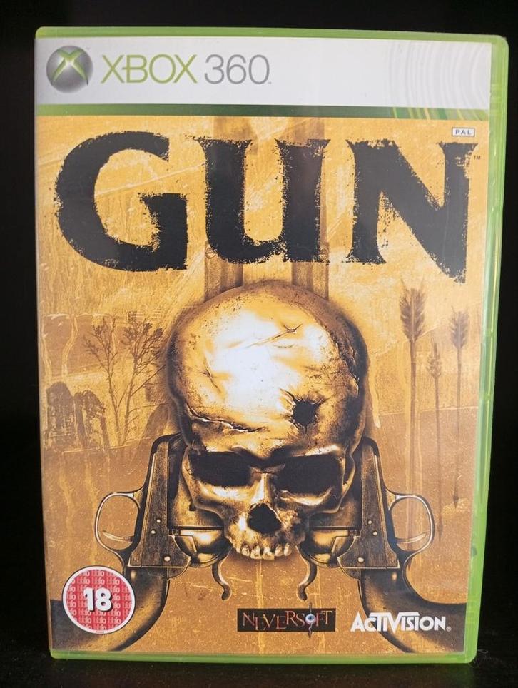 GUN Xbox 360 game, Spelcomputers en Games, Games | Xbox 360, Gebruikt, Shooter, 1 speler, Vanaf 18 jaar, Ophalen of Verzenden