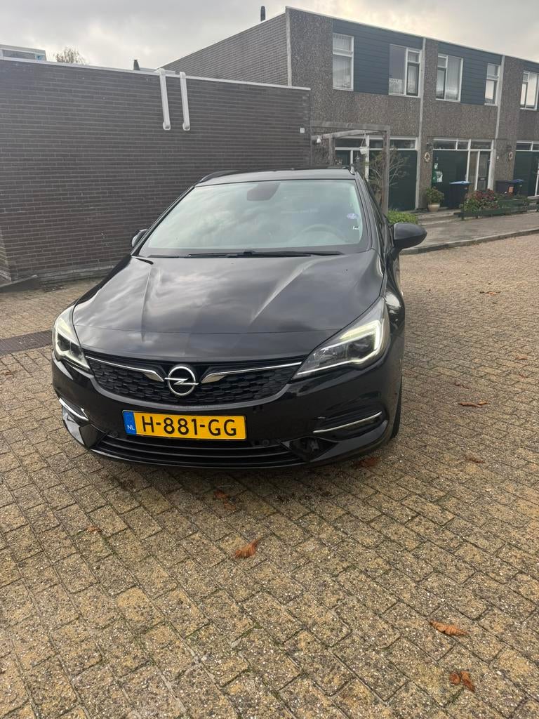 Opel Astra 1.2 Turbo 110pk Start/stop 2020 Zwart, Auto's, Opel, Voorwielaandrijving, 1199 cc, Zwart, Origineel Nederlands