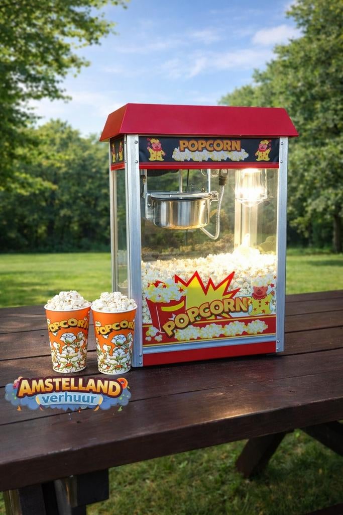 Popcornmachine te huur, Ophalen, Zo goed als nieuw, Overige