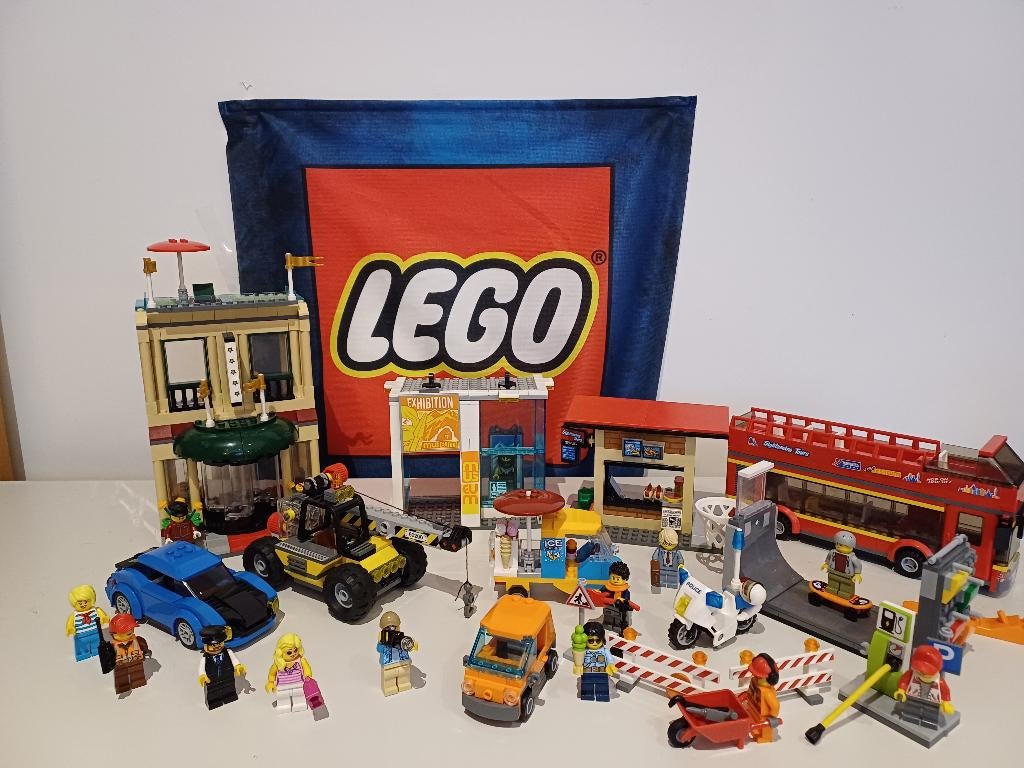 Lego city 60200 de hoofdstad, Ophalen of Verzenden, Zo goed als nieuw, Losse stenen, Lego