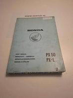 MANUAL BOOK 51 SHOP MANUAL HONDA PX50- PX-L USED, Ophalen of Verzenden, Honda