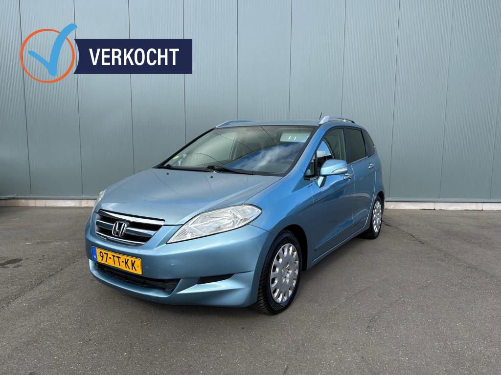 Honda FR-V 2.0i Lifestyle 6P | AIRCO | NAP ! (bj 2007), Auto's, Honda, 1998 cc, 4 cilinders, Blauw, Origineel Nederlands