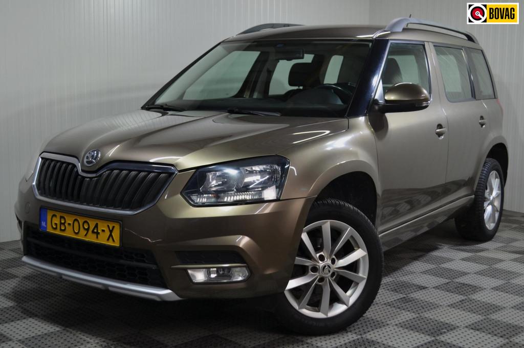 Skoda Yeti Outdoor 1.2 TSI Ambition / Automaat / Trekhaak /, Auto's, Euro 5, Stof, Gebruikt, Zwart