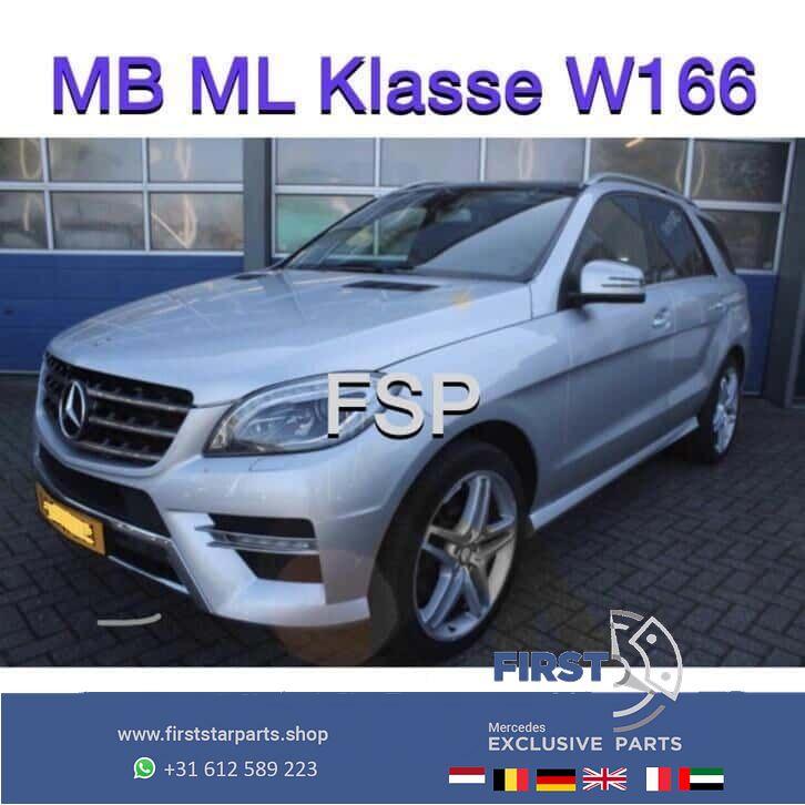 W166 onderdelen Mercedes ML 2012 voorkop motorkap deuren AMG, Auto-onderdelen, Gebruikt, -, Ophalen of Verzenden, Bumper