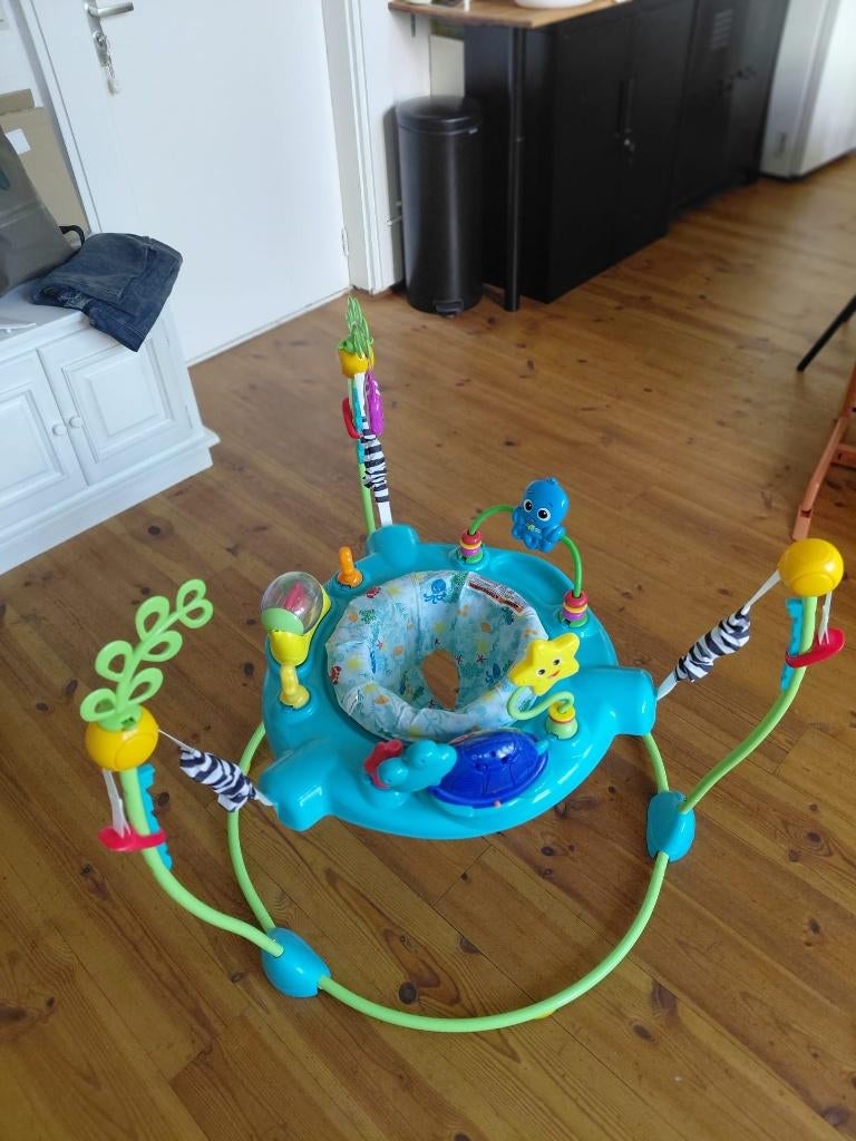 Baby Einstein Neptune’s Ocean Jumper, Ophalen, Zo goed als nieuw, Babygym, Met licht