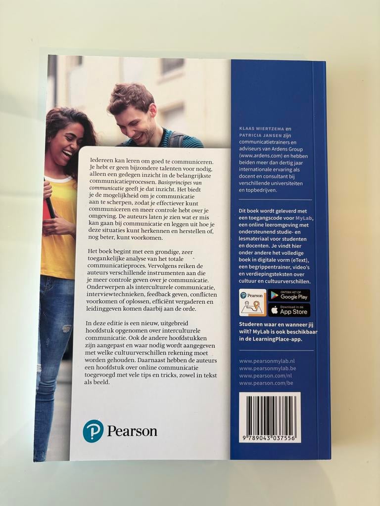 Basisprincipes van communicatie - 5e editie, Boeken, Studieboeken en Cursussen, Ophalen of Verzenden, Gamma, Zo goed als nieuw