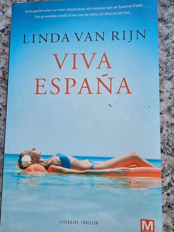 Linda van Rijn - Viva España (Literaire thriller), Boeken, Thrillers, Gelezen, Nederland, Ophalen of Verzenden