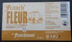 Bieretiket La Franch' Fleur blond Brouwer Grain d'Orge 12w2, Verzamelen, Verzenden, Gebruikt, Overige typen, Overige merken