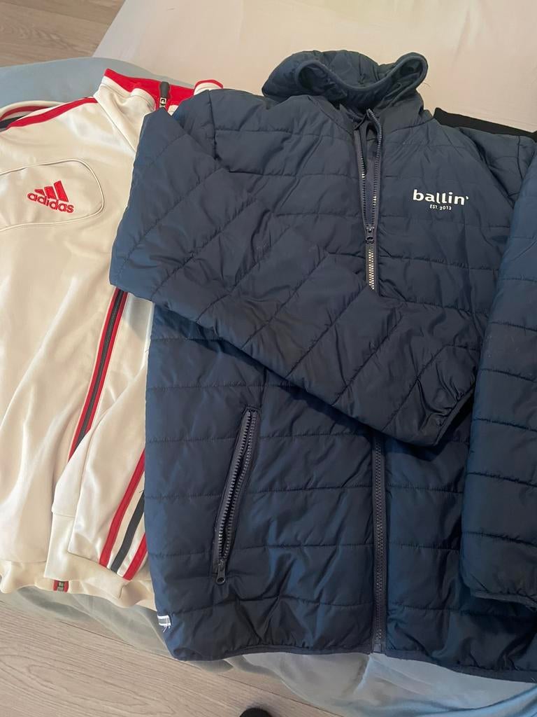 Jas tussenjas en Adidas vest S/M, Ophalen of Verzenden, Zo goed als nieuw, Maat 46 (S) of kleiner