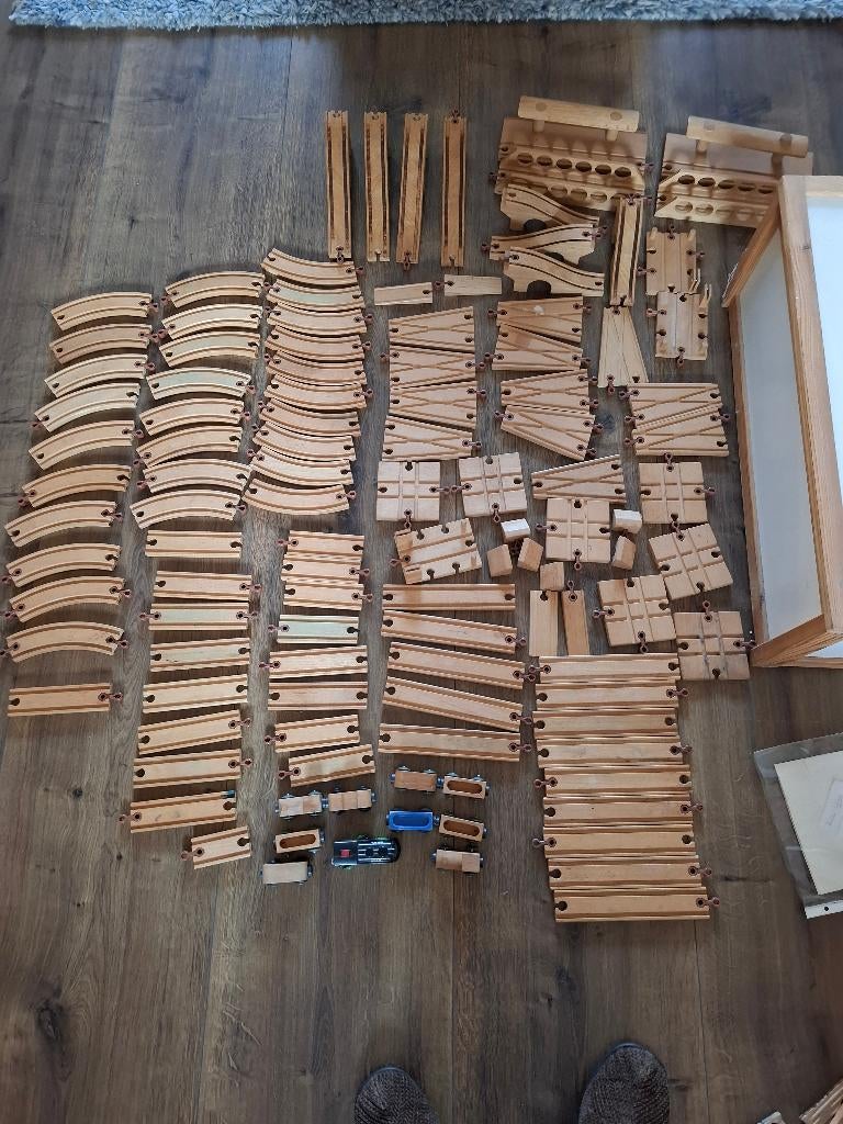 Houten treinbaan Brio, Ophalen of Verzenden, Gebruikt, Overige typen