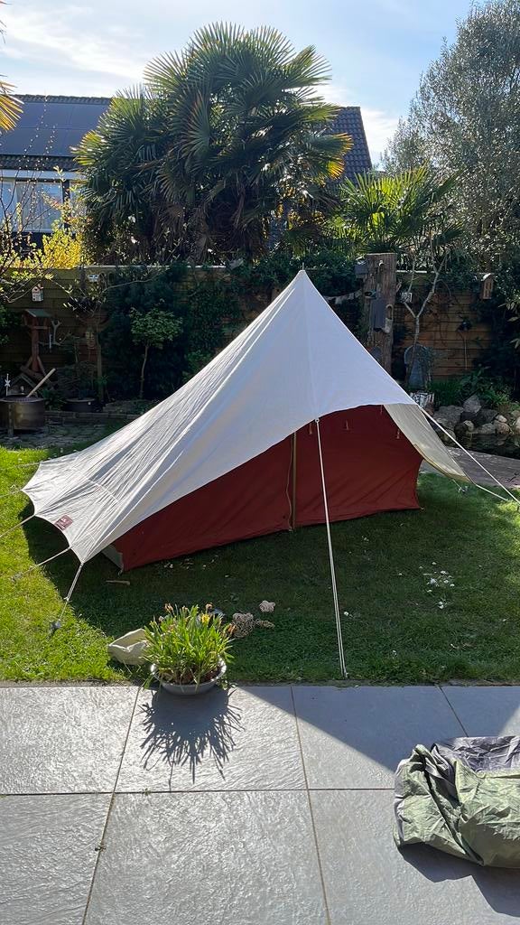 De Waard Grote Stern, Caravans en Kamperen, Tenten, tot en met 2, Gebruikt, Ophalen of Verzenden