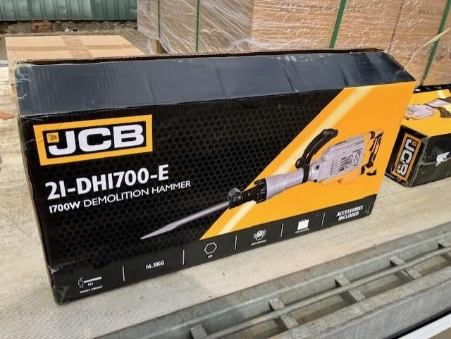JCB kango, elektrische sloophamer, breekhamer, Wacker,, Ophalen of Verzenden, Nieuw
