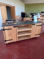 Buitenkeuken met composieten blad, Ophalen of Verzenden, Gebruikt, Gas, Vrijstaand