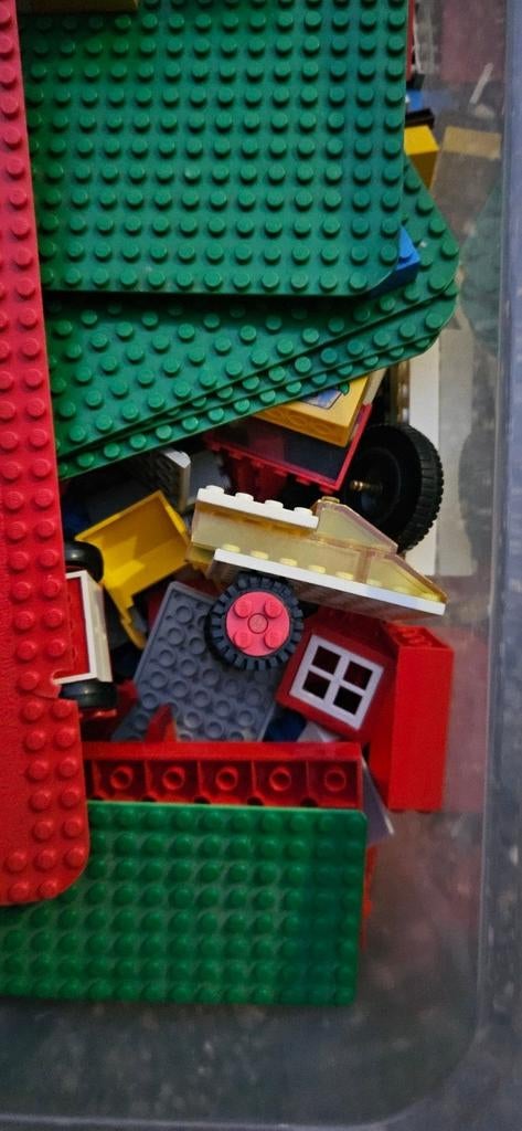 Krat vintage lego. Jaren 90. Geen boekjes, Ophalen, Gebruikt