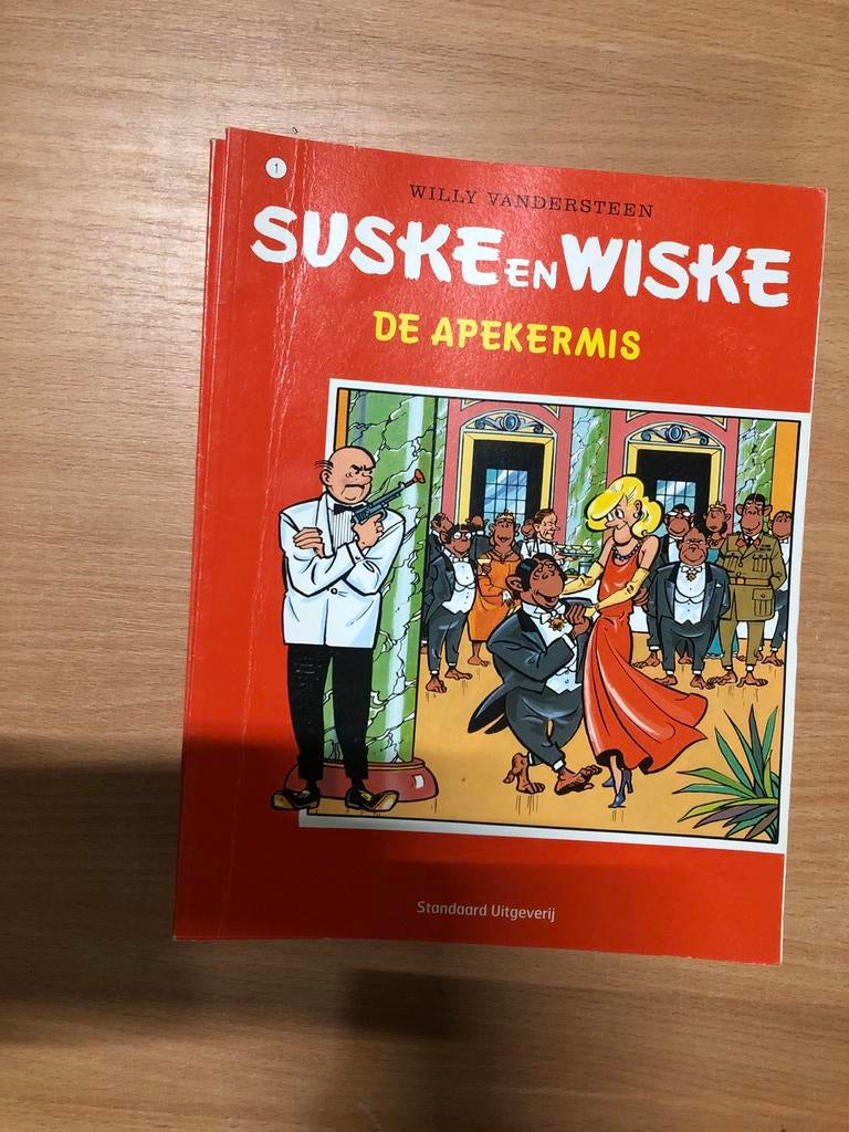 Suske en Wiske - De Apekermis, Eén stripboek, Ophalen, Gelezen
