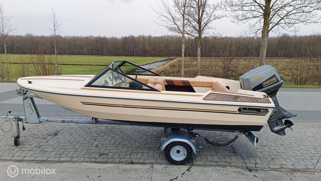 Beekman Ultra 450 | Atlanta Boottrailer | Suzuki 65 pk, Beekman, Gebruikt, Beekman, Minder dan 70 pk