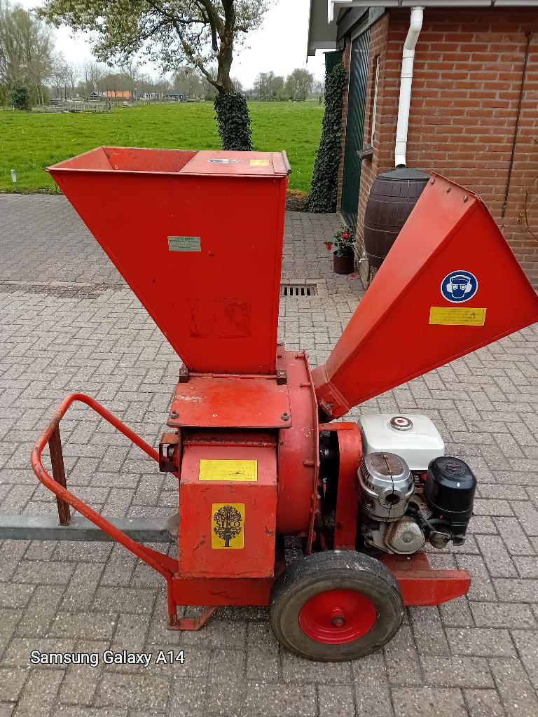 takken hakselaar, Ophalen, Gebruikt, Benzine, Stico