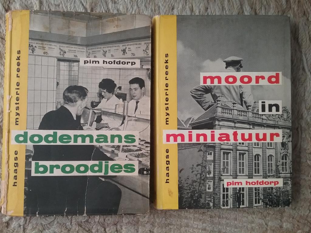 2x Pim Hofdorp: Moord in miniatuur & Dodemansbroodjes, Boeken, Ophalen of Verzenden, Gelezen